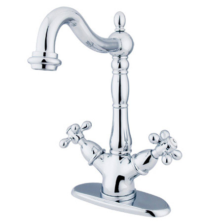 image of vessel sink faucet without pop-up rod # ES1491AX