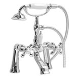 Clawfoot leg tub faucet