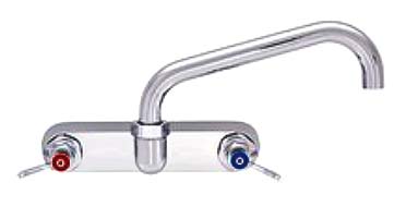 Fisher 8 inch adjustable wall faucet with swing spout