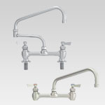 8 inch spread commercial faucets