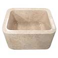 Cather marble front apron single bowl sink
