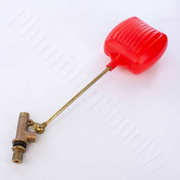 Deluxe compression float valve