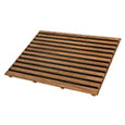 Teak floor mat