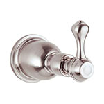 image of Gerber Opulence robe hook in brushed nickel