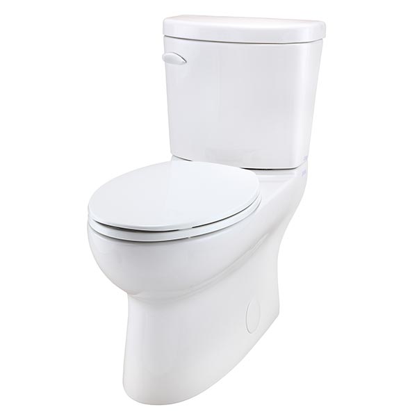 Gerber Avalanche two-piece toilet with concealed trapway - tank number CT-28-830