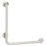 ADA compliant angled grab bar