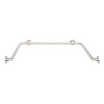 ADA compliant U-shaped shower grab bar