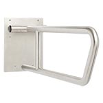 Seachrome swing up grab bar