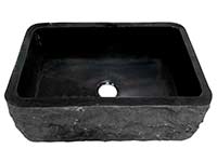 Birgitta natural granite single bowl sink