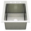 Griffin coved corner NSF approved single bowl sink