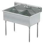 Griffin square corner sinks - 2 bowl