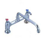 Commercial deckmount faucet