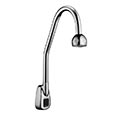 Sloan surgical bend gooseneck wall mounted hands-free faucet