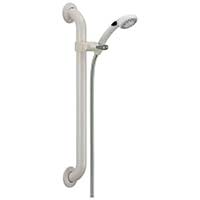 24-in grab bar handshower kit