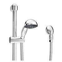Euro-Flo single mode handshower kit with wall bar