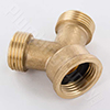 Wye hose fitting