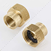 Female hose thread by female iron pipe thread fitting