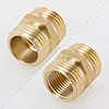 Male hose thread by male hose thread fitting