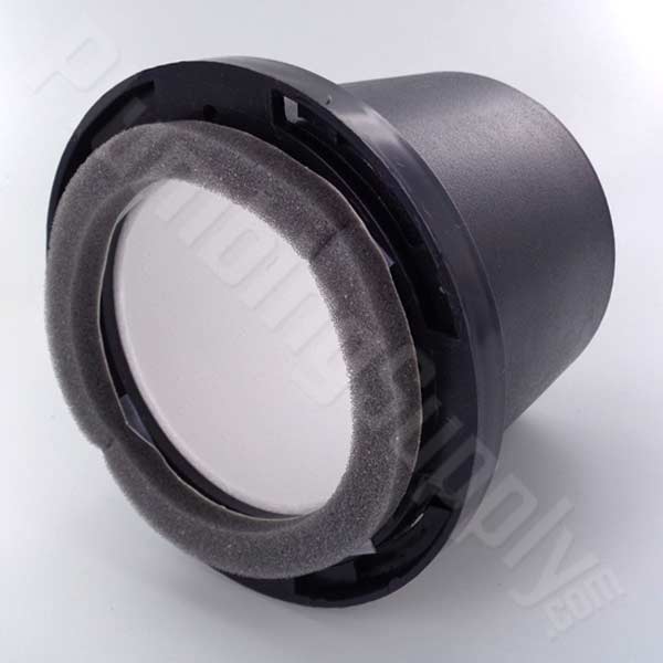 Wall mounted hose bibb freeze protector cap - interior view