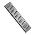 Wave pattern channel drain