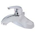Single handle bathroom faucet