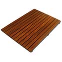Teak floor mat