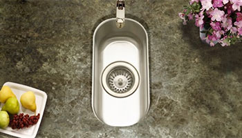 Houzer Club series CS-1105 oblong undermount bar/prep sink