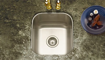 Houzer Club series MS-1708 square undermount bar/prep sink
