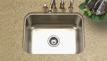 Houzer Medallion Classic series MS-2309 single bowl undermount kitchen sink