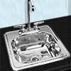 Drop-in bar sinks