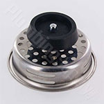 Deep basket strainer