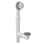 Watco bathtub waste and overflow assembly