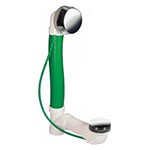 Watco flexible drain and overflow assembly