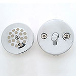 Trip lever drain trim kit