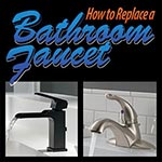 How to remove/install a lavatory faucet