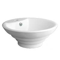 Ripple vessel sink