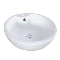 Simplicity vessel sink