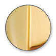Satin gold finish example