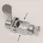 grab bar handset holder installation instruction step 1