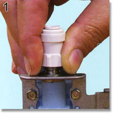 Image of John Guest Ice Maker Kit Installation Instructions Step 1
