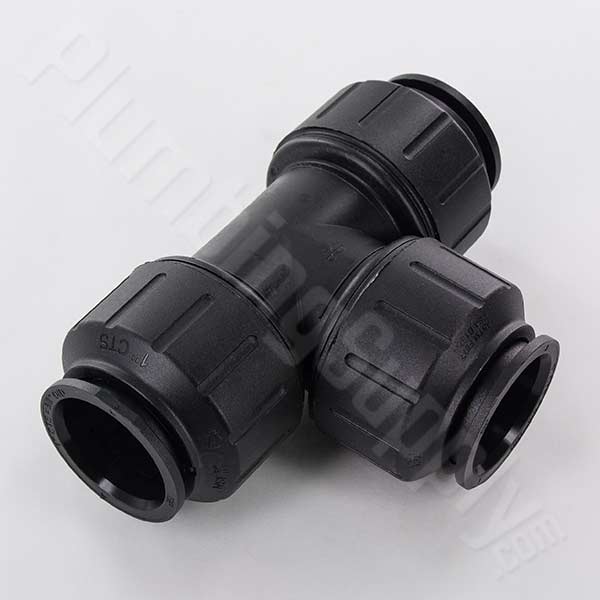 John Guest UV resistant tee fitting