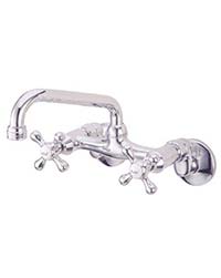 Designer wall mounted faucet