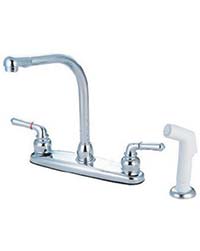 Classic high arc kitchen faucet
