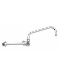 Wok or range wall mount pot filler faucet