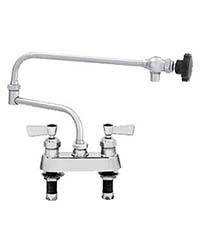 Fisher two handle deck mount pot filler faucet