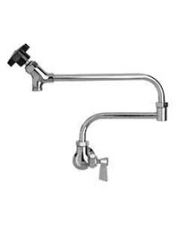 Fisher single hole wall mount pot filler faucet