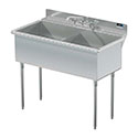 Griffin two compartment utility or laundry sink