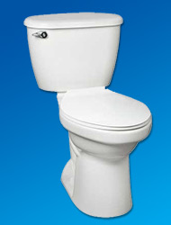 Cascade toilet