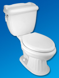 Romanesque toilet