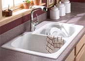 Swanstone solid surface sink